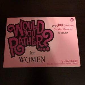 Would you rather book